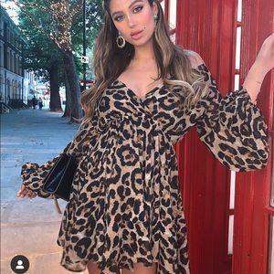 Billy J Boutique AU Leopard Dress - Size xs